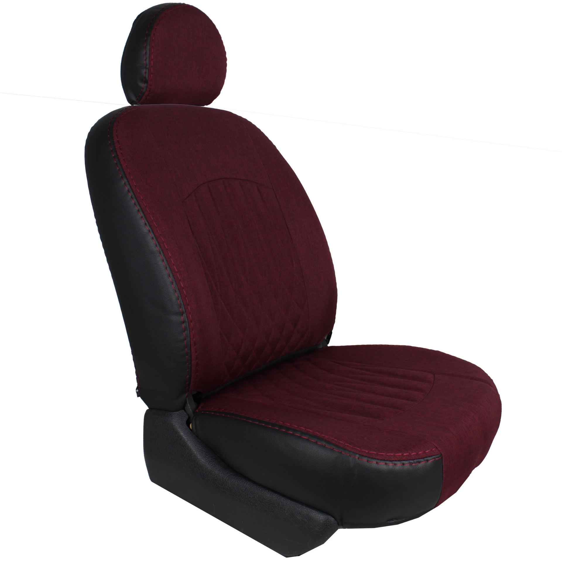 تصویر  روکش صندلی 206 پارچه ای طرح بوگاتی جلوه مدل hue
