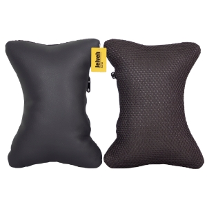 تصویر  پشت گردنی اسپایس پشت چرم دو رو جلوه بسته 2 عددی