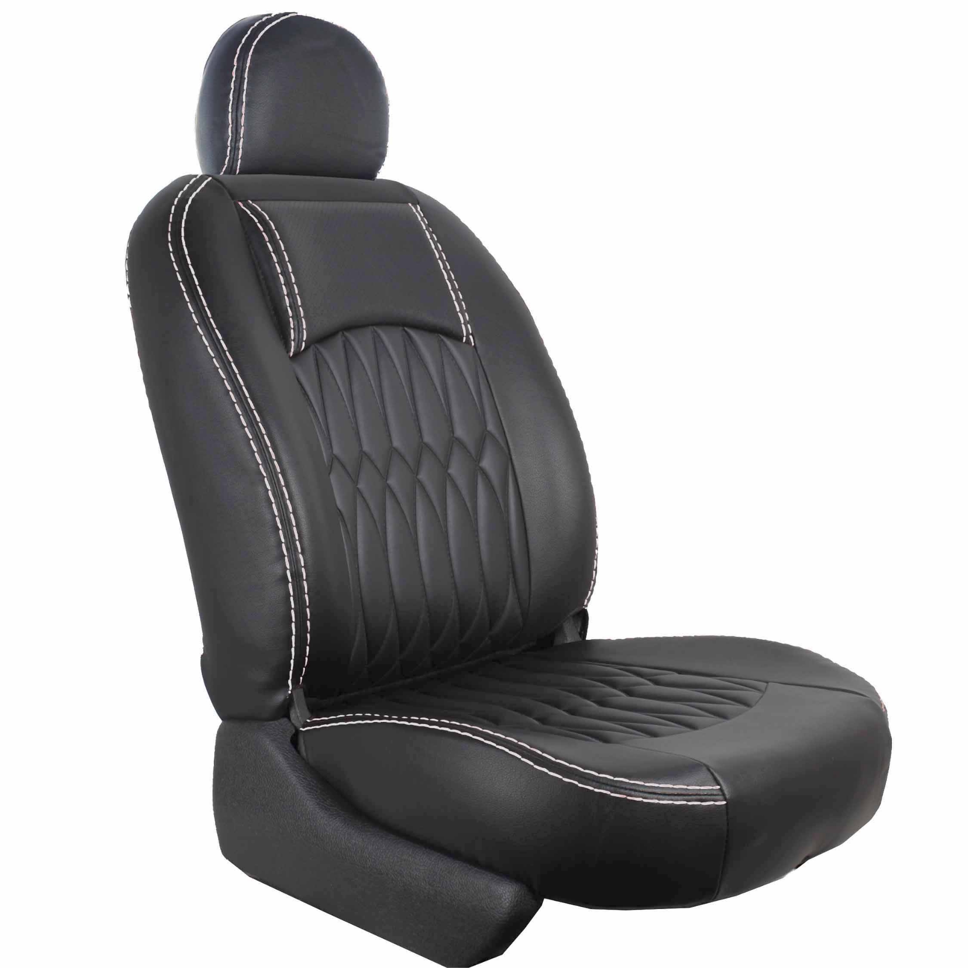 تصویر  روکش صندلی 405 صندلی جدید چرم مصنوعی طرح پورشه جلوه مدل ribbon