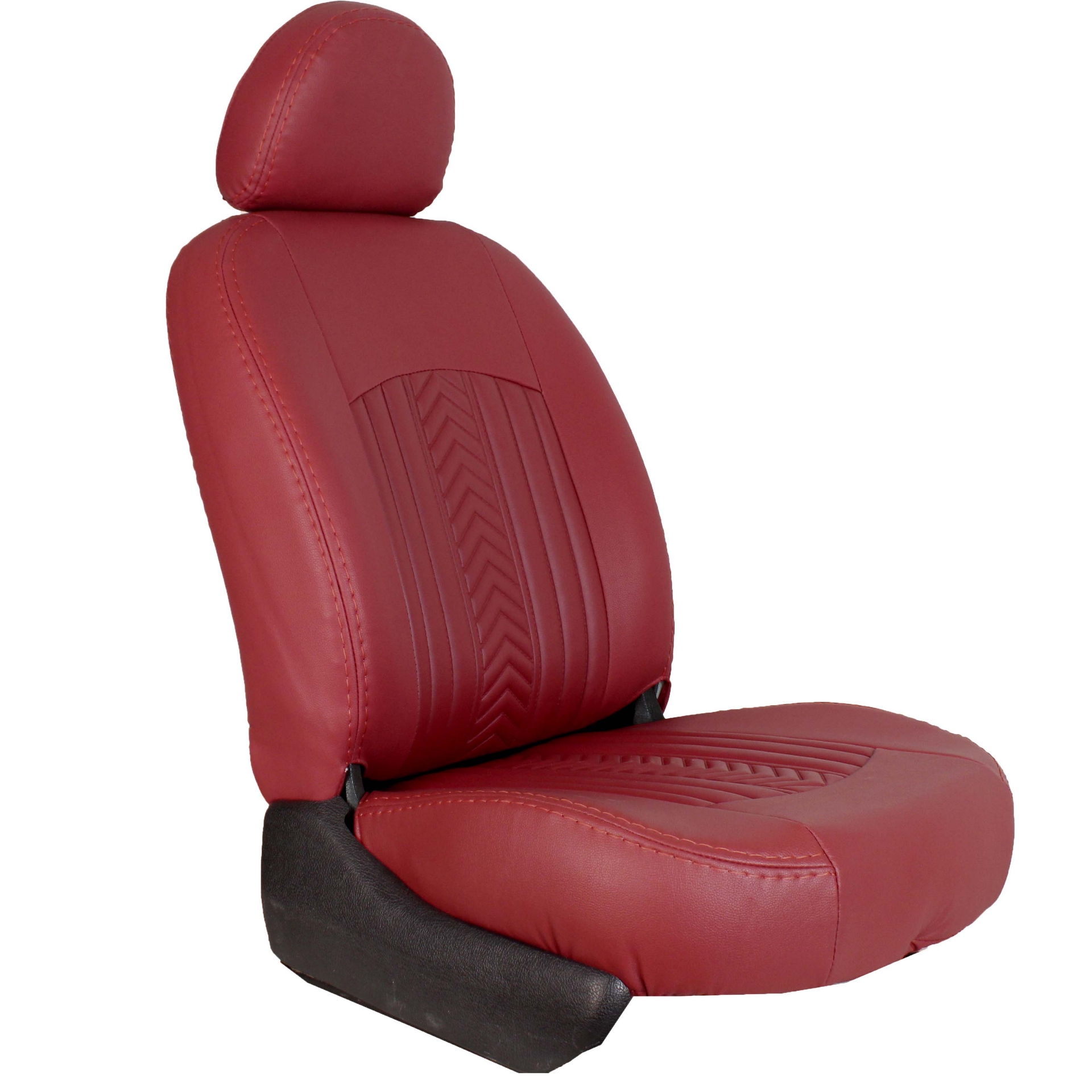 تصویر  روکش صندلی 206 چرم مصنوعی طرح مازراتی جلوه مدل hue