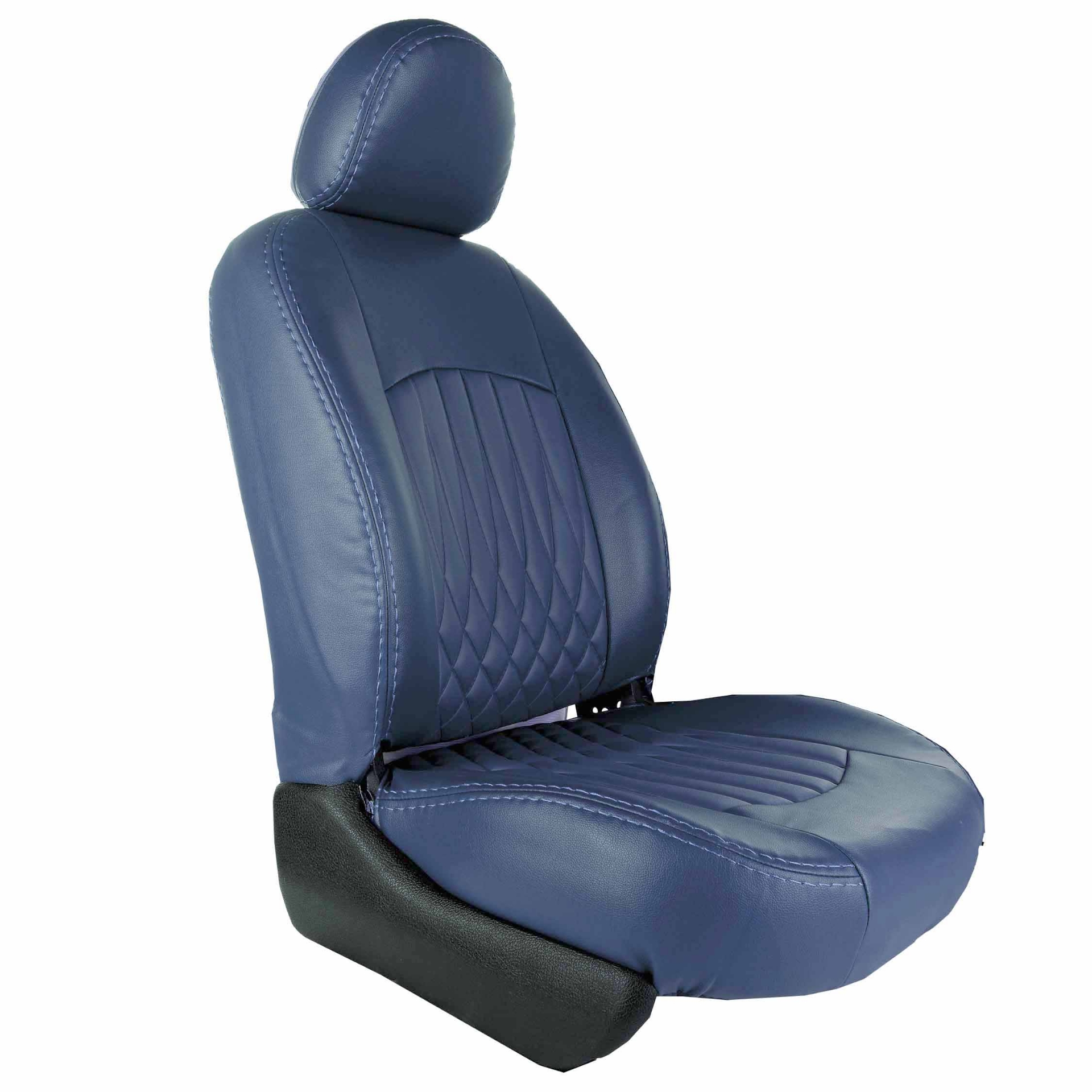 تصویر  روکش صندلی 206 چرم مصنوعی طرح بوگاتی جلوه مدل hue