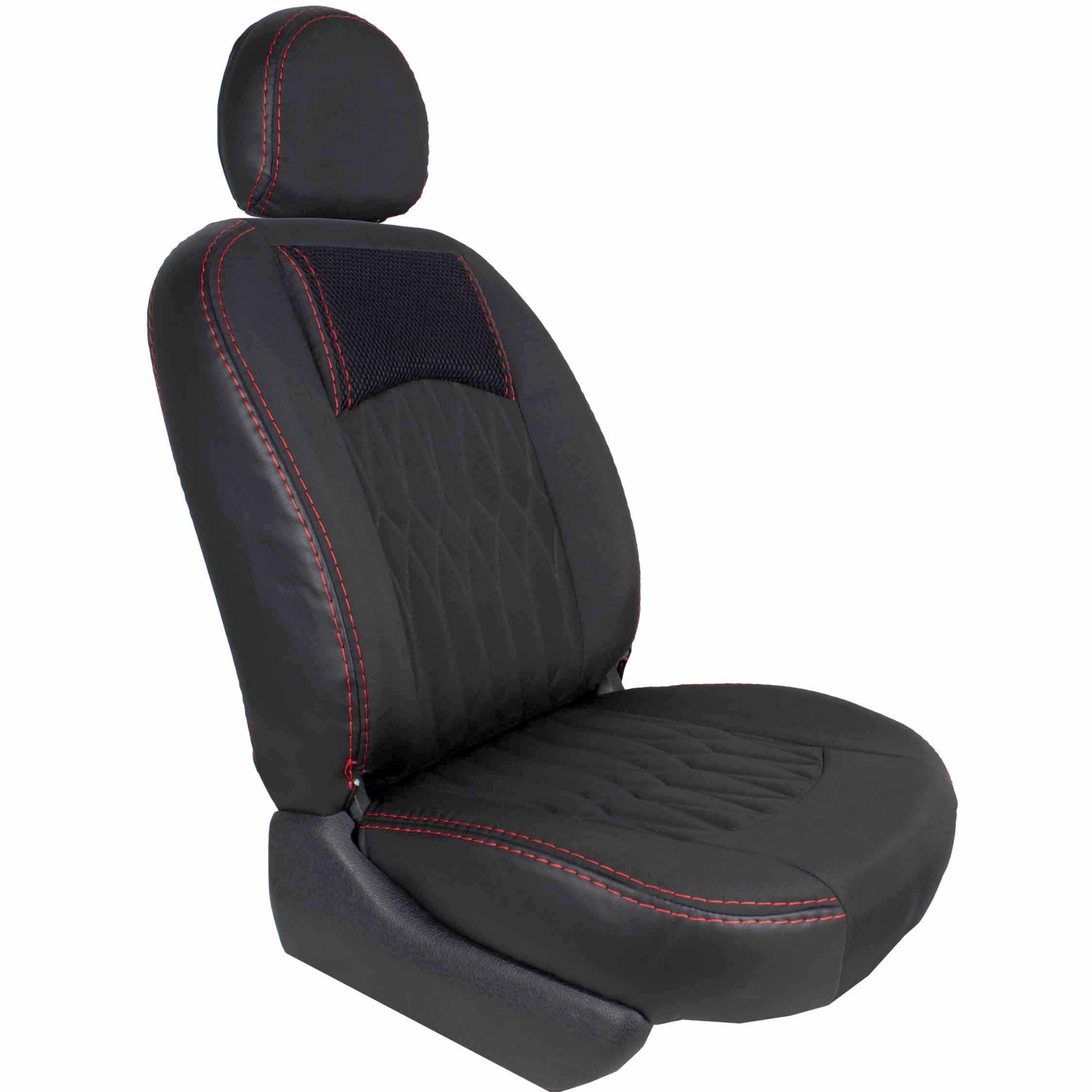 تصویر  روکش صندلی 405 صندلی جدید پارچه ای طرح پورشه جلوه مدل ribbon