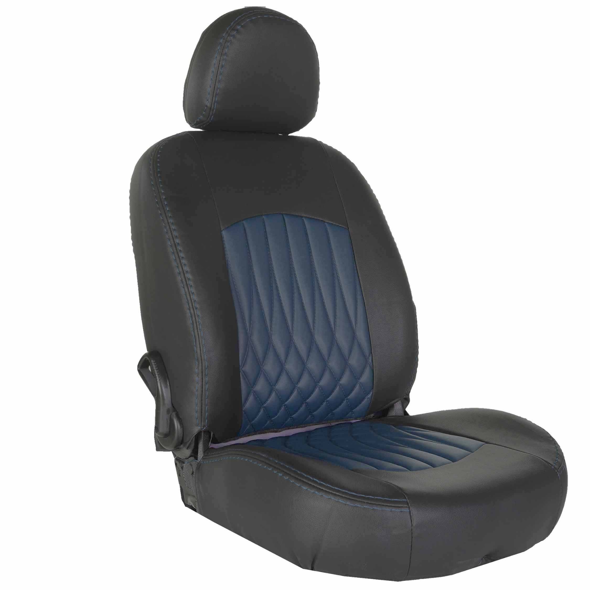 تصویر  روکش صندلی 206 چرم مصنوعی طرح بوگاتی جلوه مدل zone