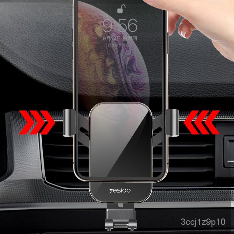 تصویر  نگهدارنده گوشی دریچه کولری یسیدو c87 مناسب برای تمام خودرو ها
