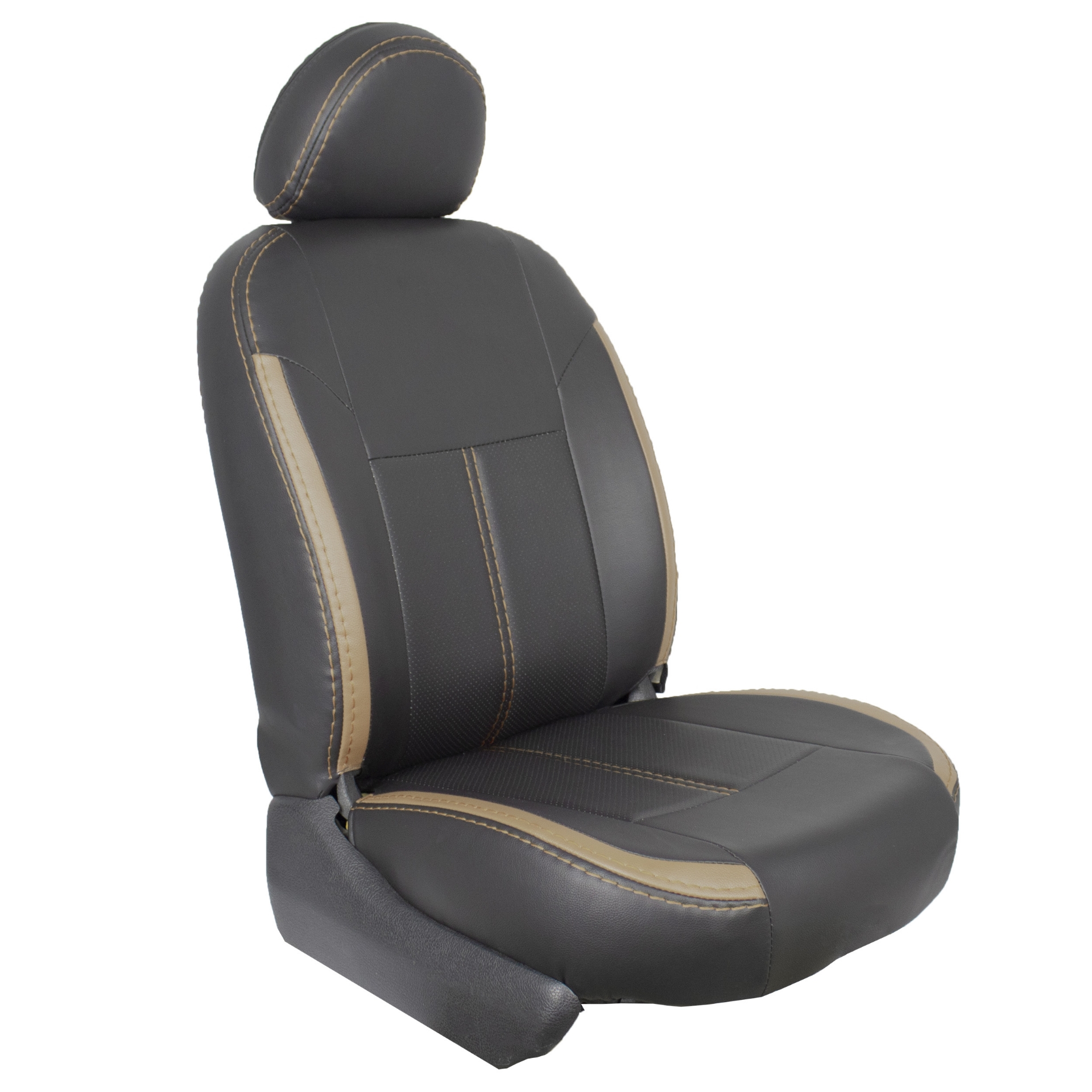 تصویر  روکش صندلی 206 چرم مصنوعی طرح پانچ جلوه مدل tasme