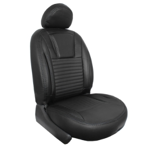 تصویر  روکش صندلی دنا چرم مصنوعی طرح خلبانی جلوه مدل ribbon