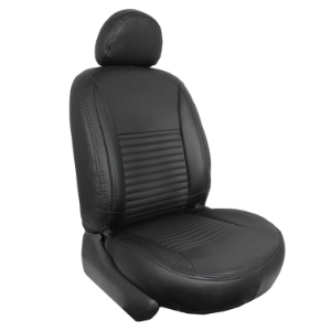 تصویر  روکش صندلی تارا چرم مصنوعی طرح VIP جلوه مدل ribbon