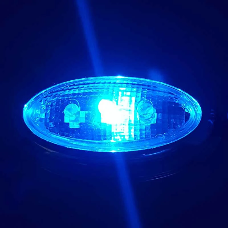 تصویر  لامپ آریایی 12 ولت 5 الدی آبی کاسپین