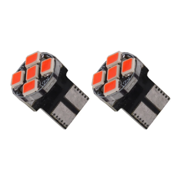 تصویر  لامپ آریایی 12 ولت 5 الدی قرمز کاسپین