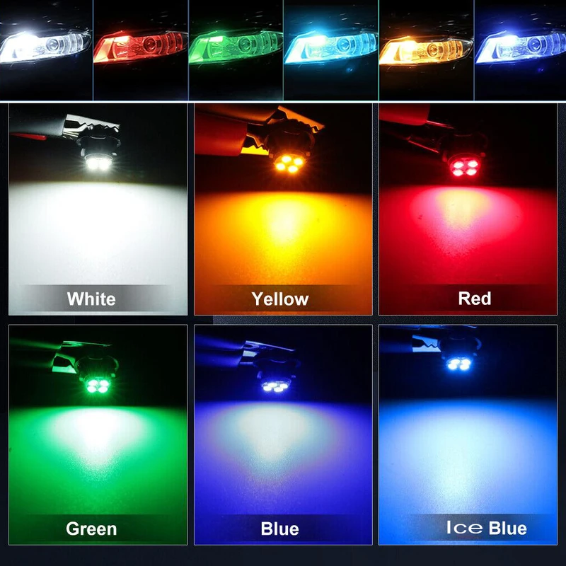 تصویر  لامپ آریایی 12 ولت 5 الدی آیس بلو کاسپین