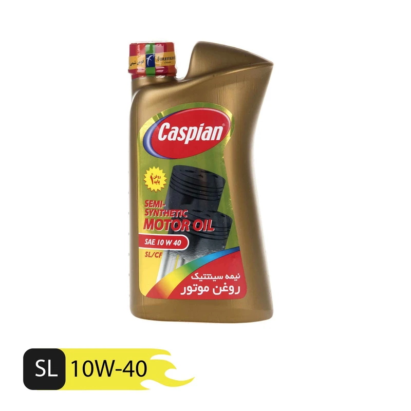 تصویر  روغن موتورسیکلت نیمه سنتتیک 1 لیتری Sl 10W40 - ST4 پلاس کاسپین