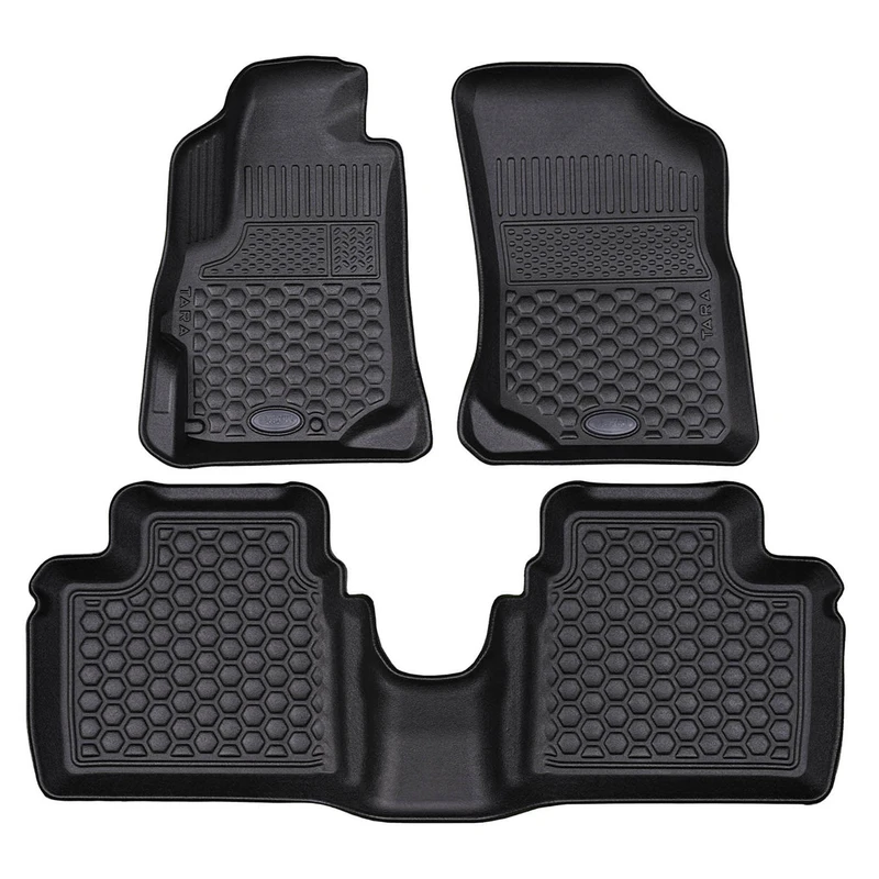 تصویر  کفپوش سه بعدی چرمی تارا بابل کارپت