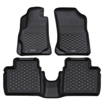 تصویر  کفپوش سه بعدی چرمی تارا بابل کارپت