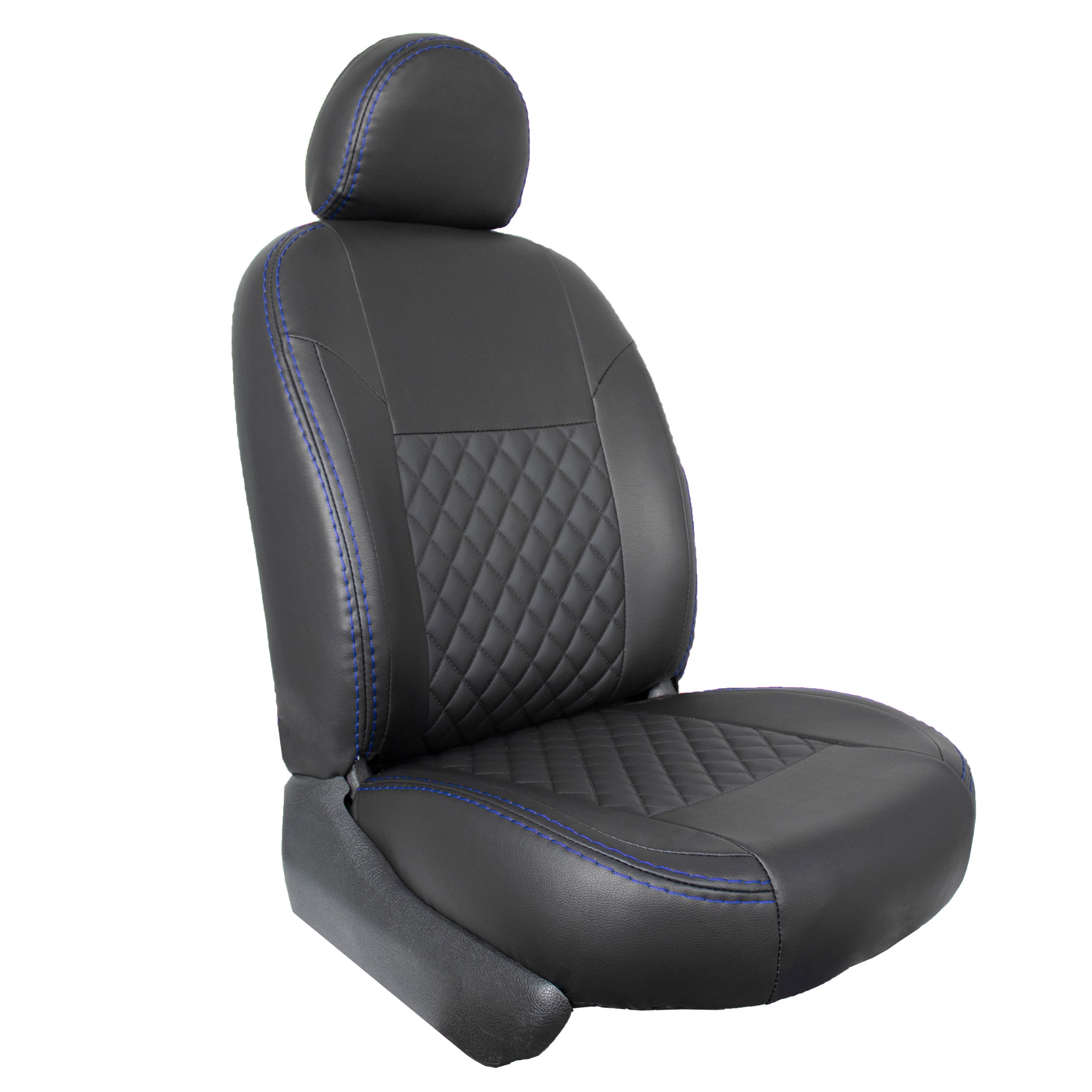 تصویر  روکش صندلی مزدا کارا (تک کابین) چرم مصنوعی طرح الماس جلوه مدل ribbon