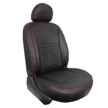 تصویر  روکش صندلی پراید 111 چرم مصنوعی طرح VIP جلوه مدل ribbon