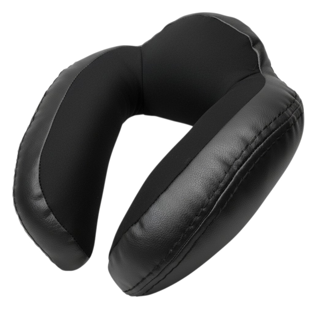تصویر  پشت گردنی چرم مصنوعی ریلکسی جلوه