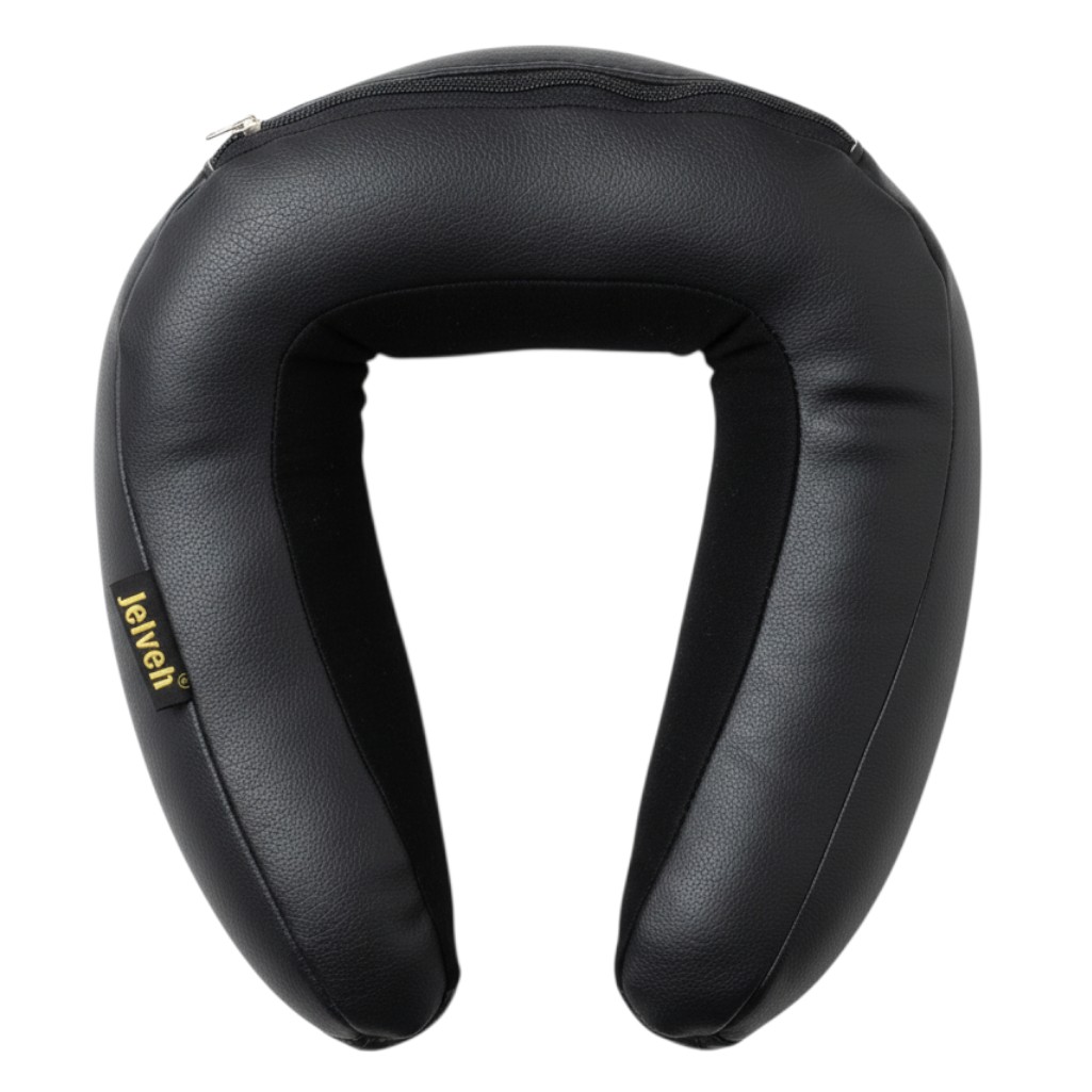 تصویر  پشت گردنی چرم مصنوعی ریلکسی جلوه