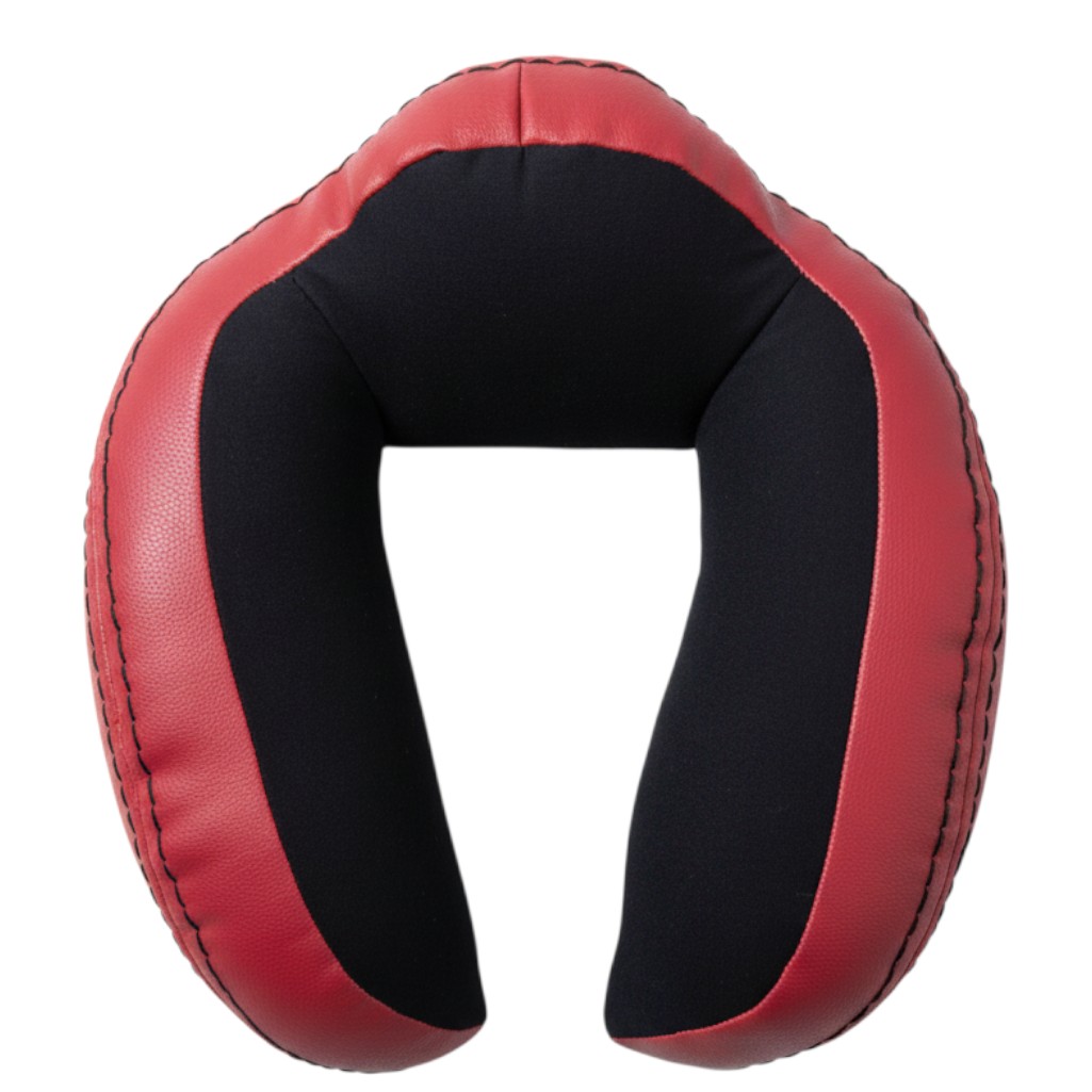 تصویر  پشت گردنی چرم مصنوعی ریلکسی جلوه