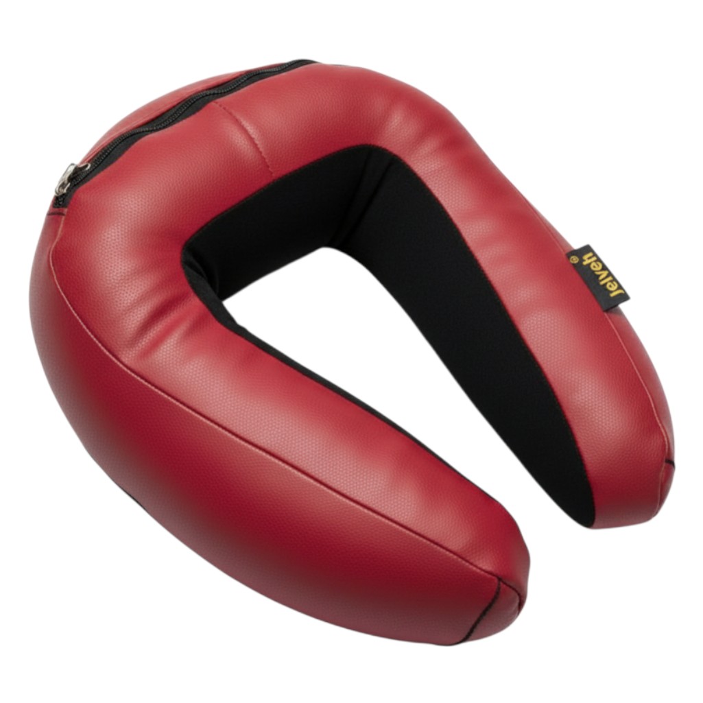 تصویر  پشت گردنی چرم مصنوعی ریلکسی جلوه