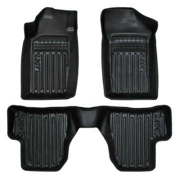 تصویر  کفپوش سه بعدی پلی اورتان لاکچری پژو 206 ماهوت