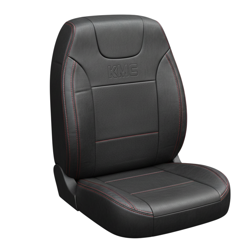 تصویر  روکش صندلی KMC T8 چرم طرح فابریکی جلوه مدل ribbon